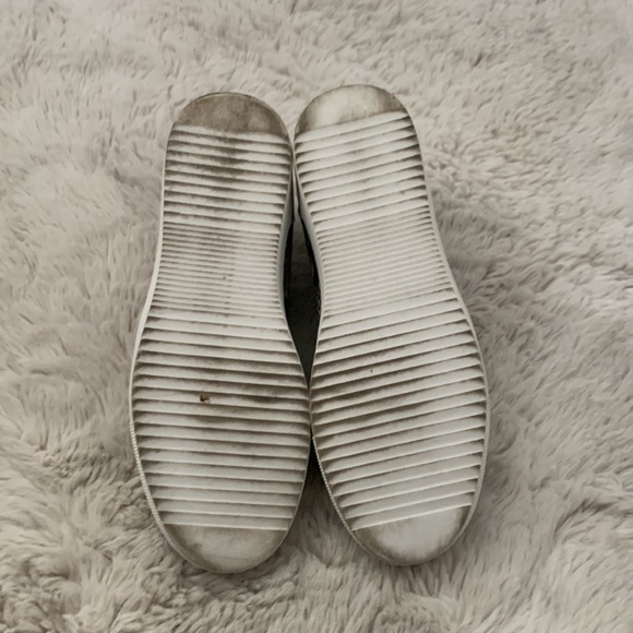 Steve Madden Bliss Gold Snake Sneakers - Picture 3 of 5